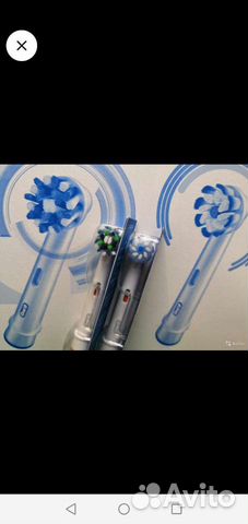 Сменная насадка для зубной щетки braun Oral-B