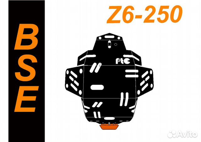 Защита Картера двс BSE Z6 250