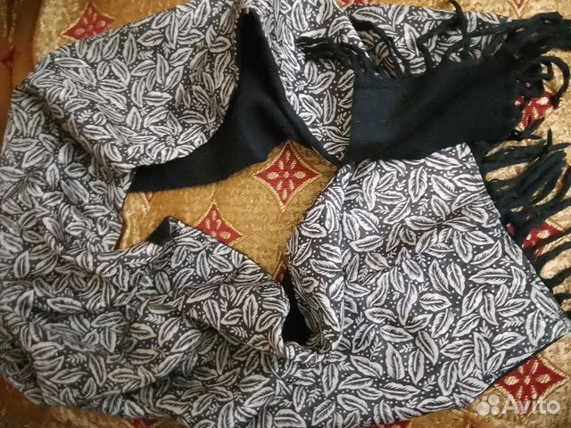 Шелковый шарф мужской