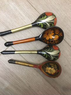 Деревянные ложки времен СССР