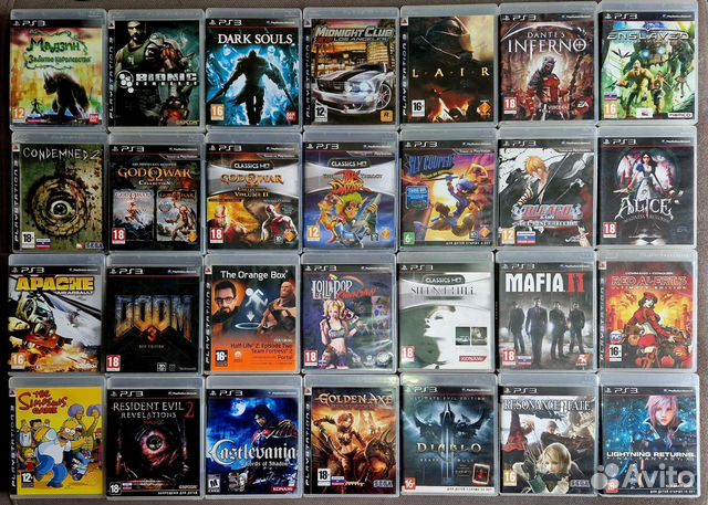 Игры для приставок ps3