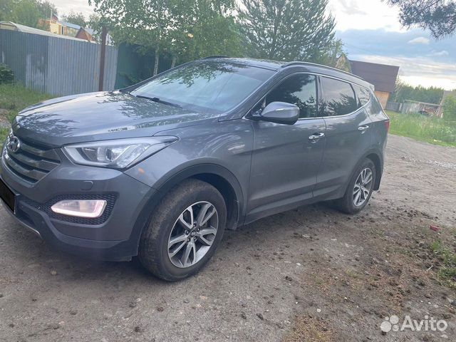 Hyundai Santa Fe 2.2 AT, 2012, 215 000 км