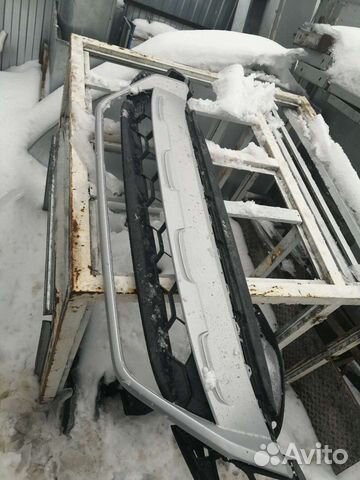 Тигуан offroud юбка бампера с накладкой