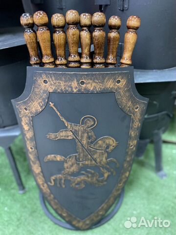 Щит Георгий Победоносец шампурнца