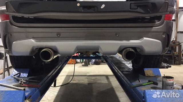 Выхлоп Volvo xc90