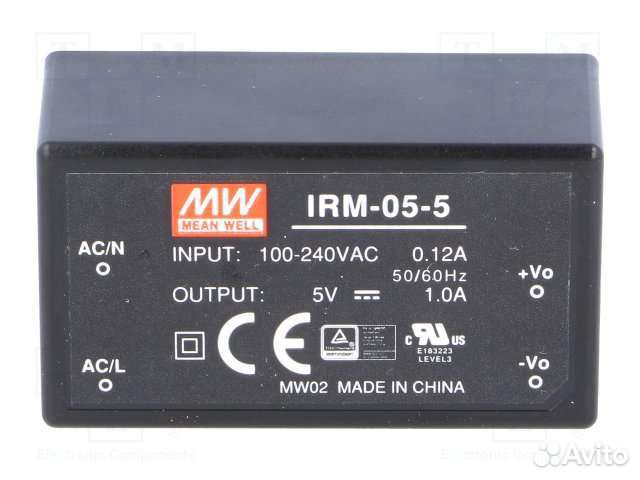 Импульсные блоки питания IRM-05-5