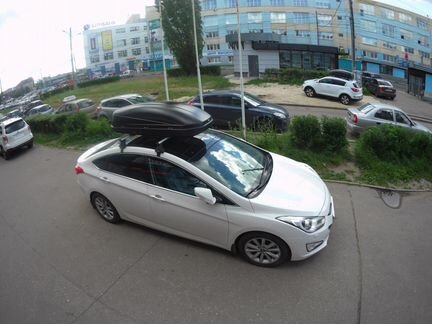 Багажник бокс на крышу Hyundai i40 (2011)