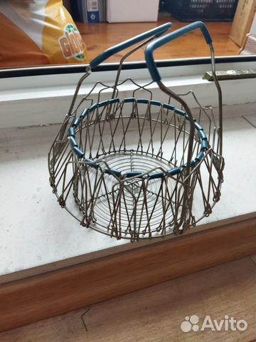 Складная металлическая корзина