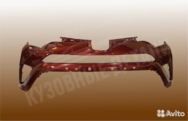 Бампер передний Toyota RAV4 в цвет