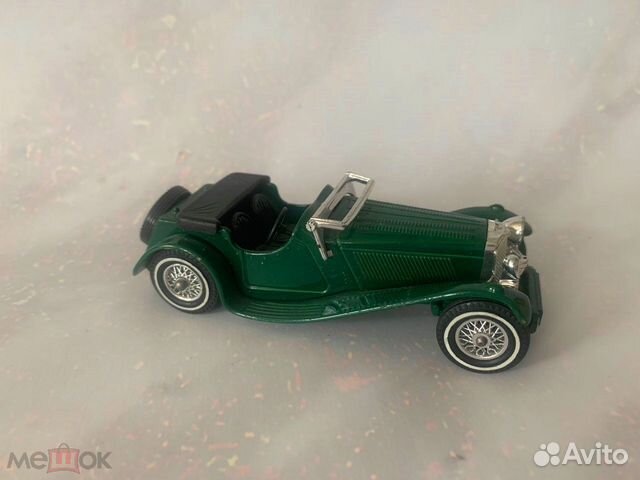 Модель автомобиля Jaguar SS 100 1936 Matchbox Y-1