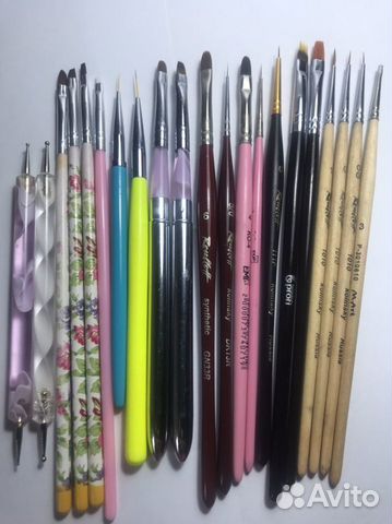 Кисти для дизайна ногтей