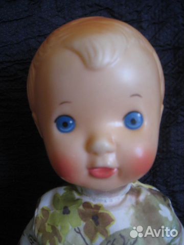 Кукла СССР /пупс/ машина / каталка/ лейка