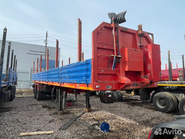 Полуприцеп лесовоз (сортиментовоз) НовосибАРЗ 981312, 2015