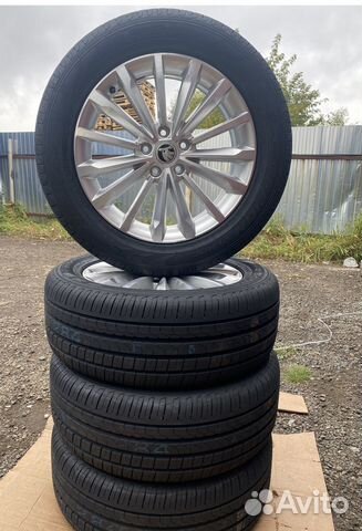 Новые летние оригинальные колеса Skoda Kodiaq R18