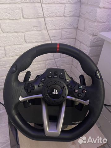 Игровой руль Hori Racing Wheel Apex для PC/PS4/PS3