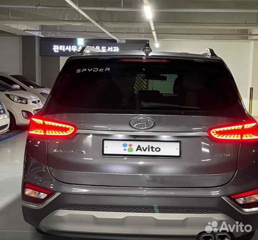 Hyundai Santa Fe 2.2 AT, 2019, 35 000 км