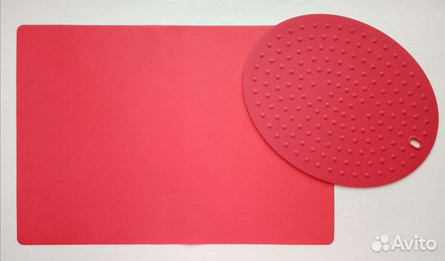 Коврики под горячее 15*20см и 20*30см силикон