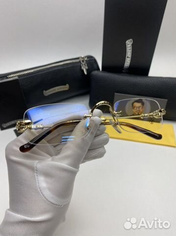 Очки chrome hearts имидж унисекс