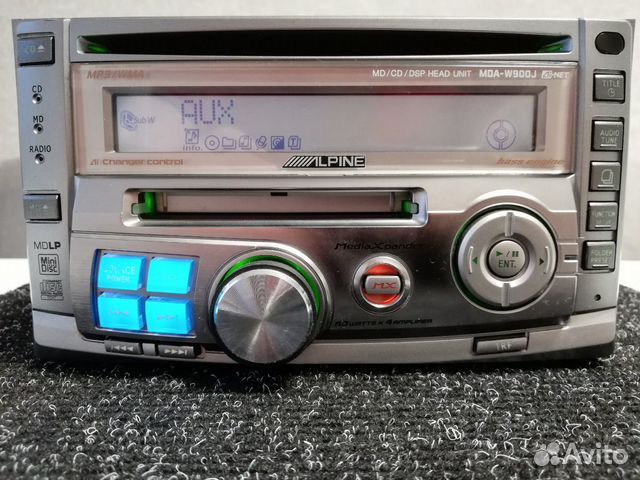 値下げ‼️アルパインCD MDデッキ MDA-W900J