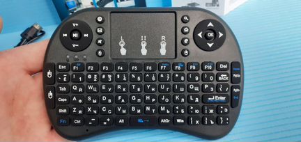 Беспроводная мини клавиатура +тачпад Пк Android Тв