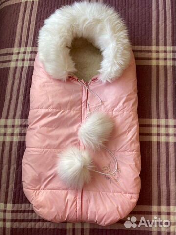 Конверт на выписку зимний для девочки