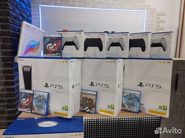 PS5 с Дисководом. Гарантия 1год. Рассрочка