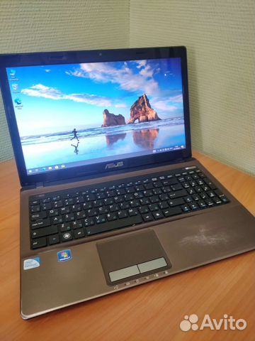 Ноутбук Asus K53E для работы, учебы