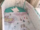 Комплект в кроватку для новорожденных 6 предметов