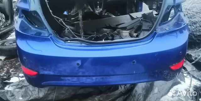 Спорт хендай солярис задний