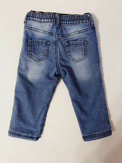 Джинсы Mothercare с флисовой подкладкой, 12-18 мес