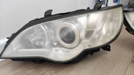 Фары на Subaru legacy bl рестайл