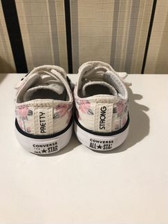 Кеды для девочки Convers размер 20