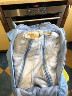 Зимний комбинезон-трансформер (конверт) 68-74 см