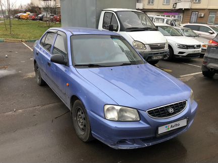 Hyundai Accent 1.5 МТ, 2003, 140 000 км
