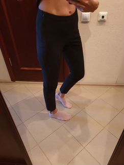 Брюки с завышенной талией