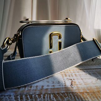Клатч Marc Jacobs Snapshot Марк Джейкобс голубой