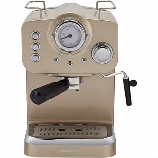 Кофеварка рожковая Polaris PCM 1532E Champagne