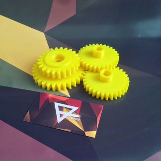 Изготовление пластиковых шестерней