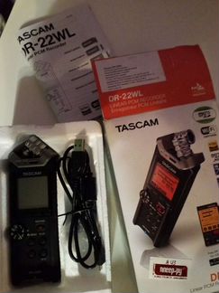 Диктофон/рекордер Tascam DR-22WL новый