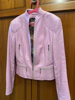 Куртка кожаная размер S