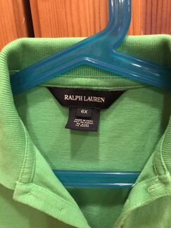 Поло толстовка Ralph Lauren 6 лет оригинал