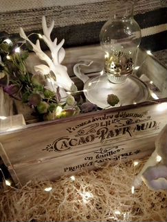 Ящик интерьерный (дерево)