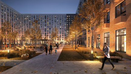 1-к квартира, 42.6 м², 10/30 эт.