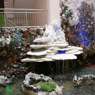 Водопады фонтаны каскады водоемы