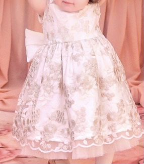 Платье детское нарядное новый год годик