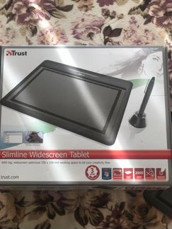 Графический планшет trust slimline widescreen tabl