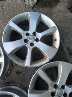 Диски бу оригинал R17 N на Subaru