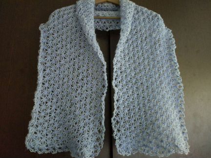 Шарф из ангоры