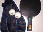 Набор для настольного тенниса (ракетка, 2 мячика