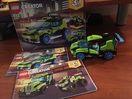 Lego Creator 31074 3 в 1